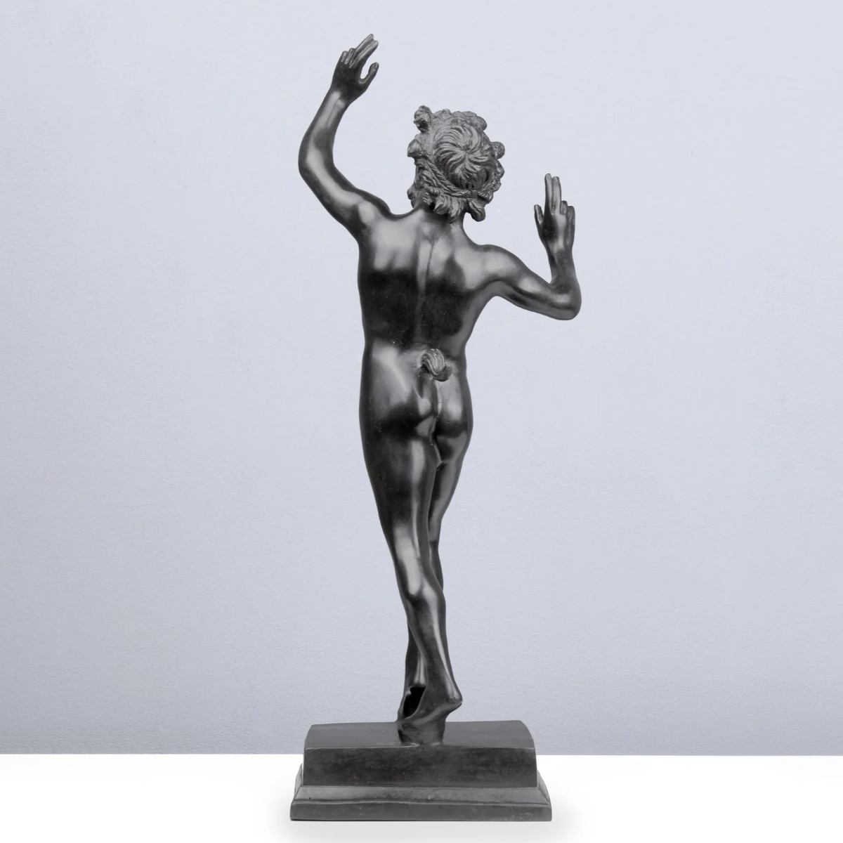 Dancing Faun Statue Pompeii figure