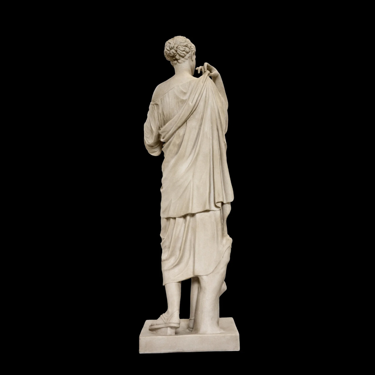 Diana of Gabii back view marble