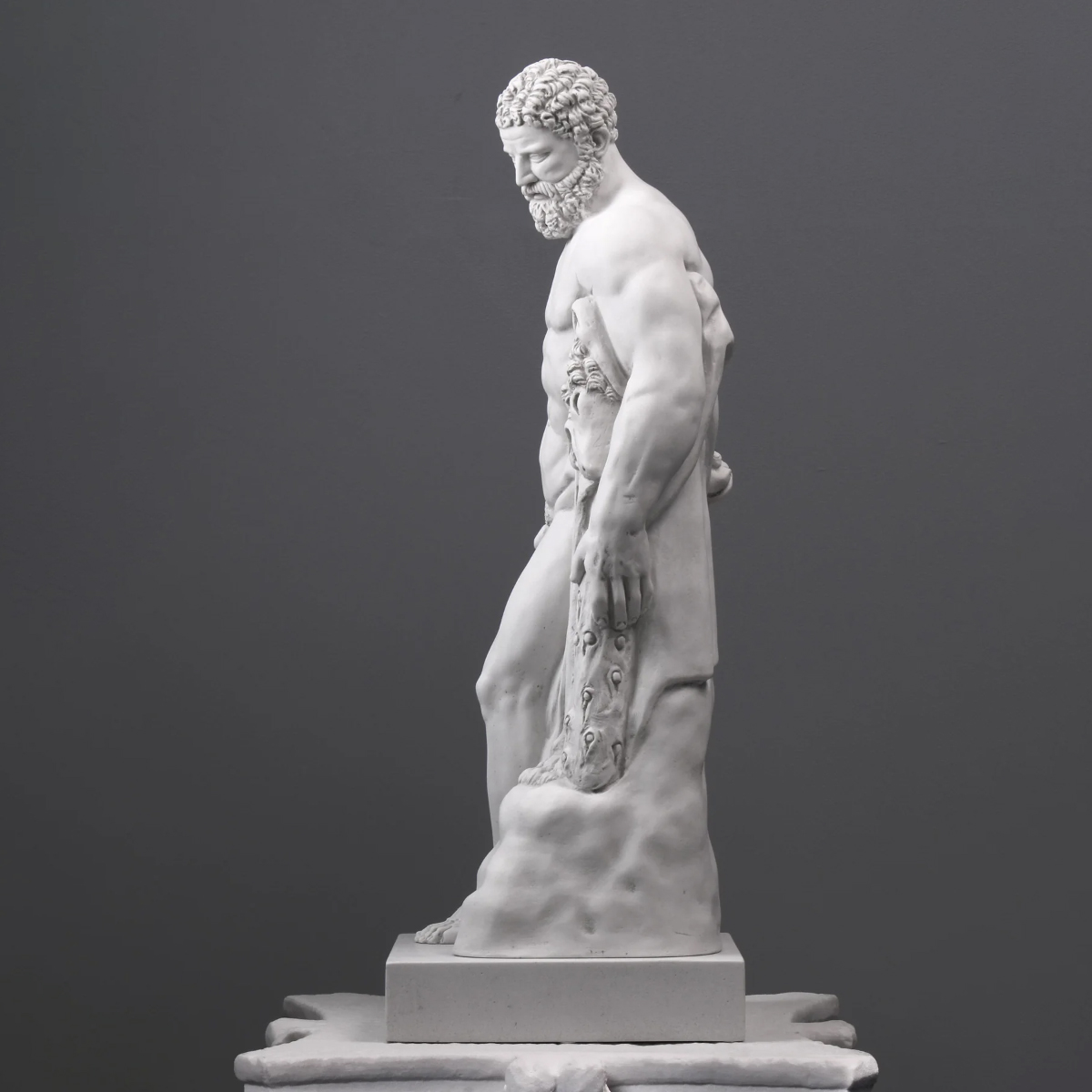 Hercules Marble Statue ancient figure