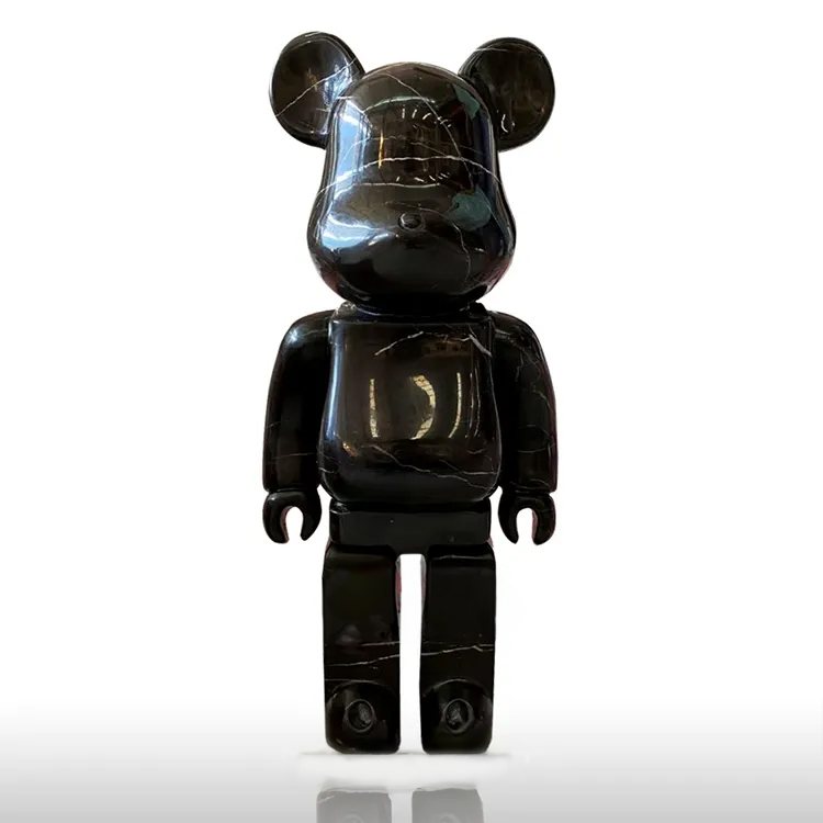 Large Bearbrick Statue stone bear figure