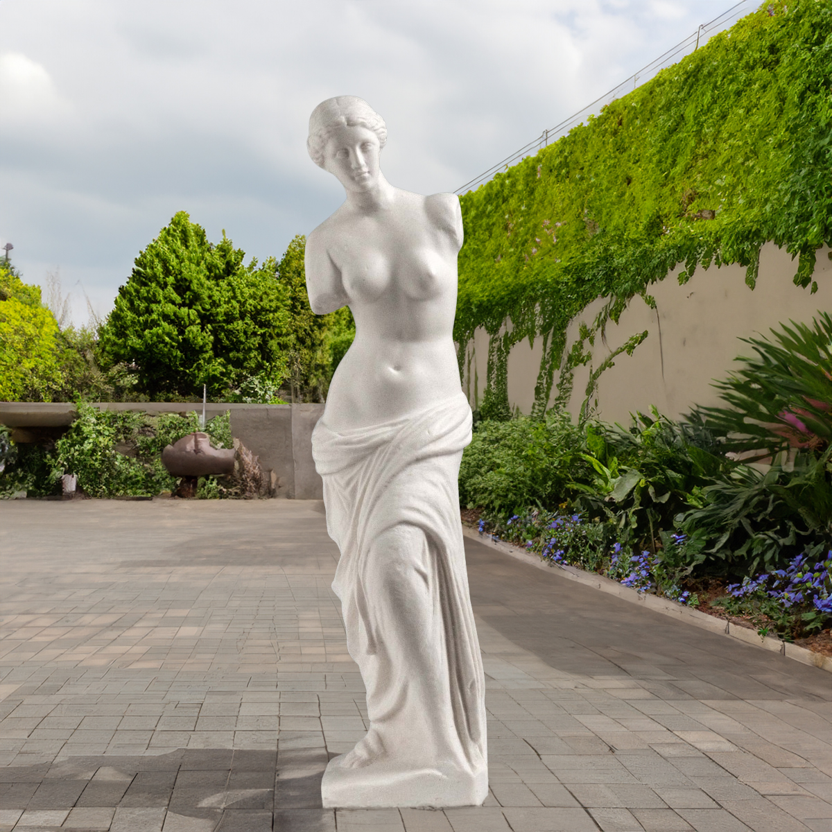 Venus De Armless Statue outdoor marble