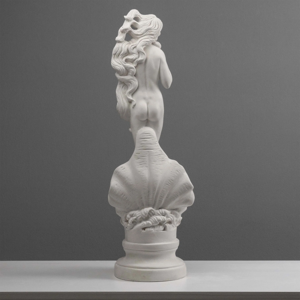 Venus Garden Statue marble back view