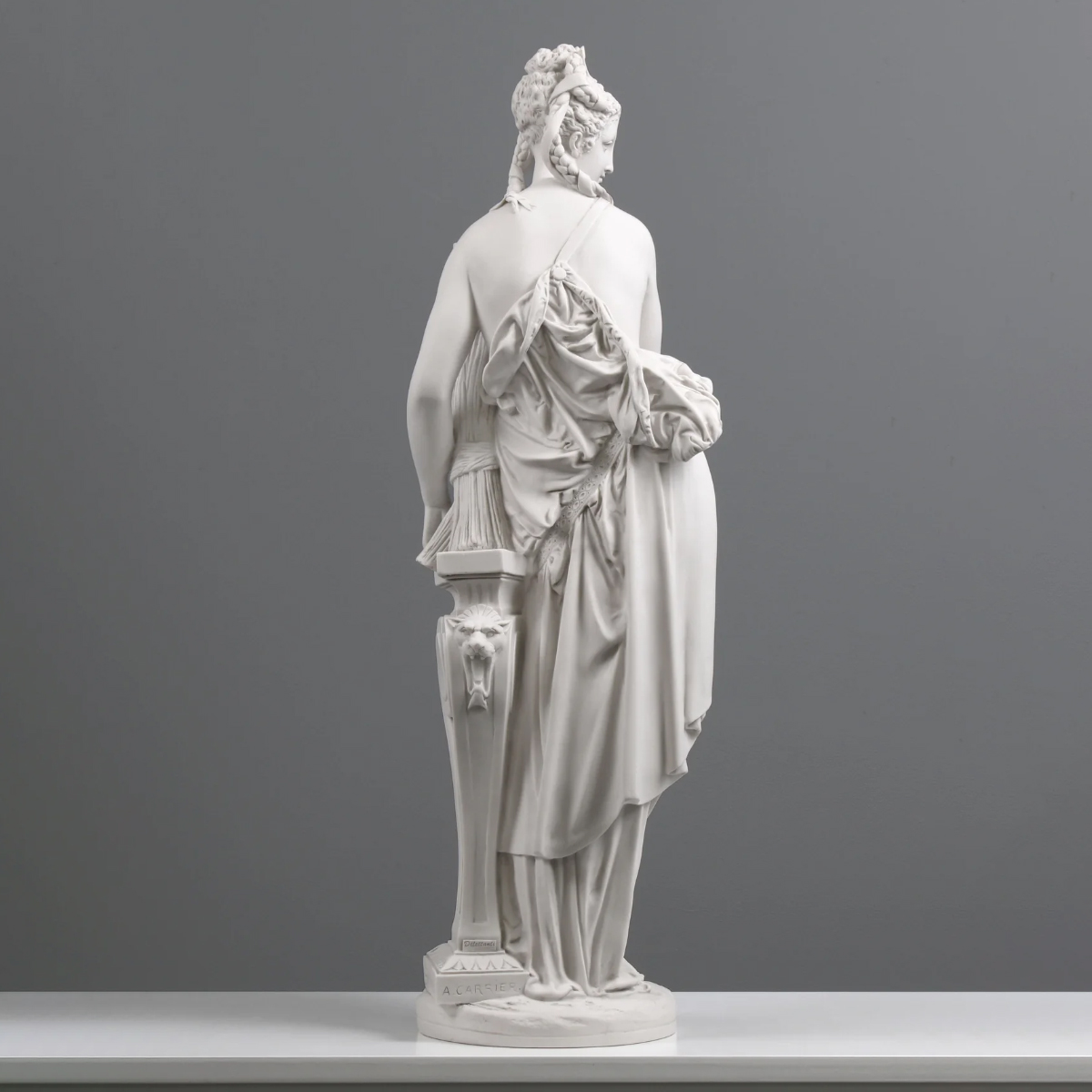 White marble Ceres Goddess Statue