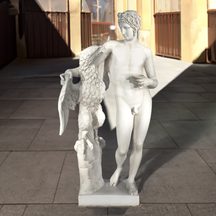 marble Ganymede garden Sculpture