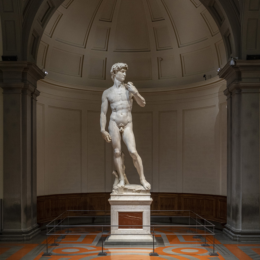 1 David statue
