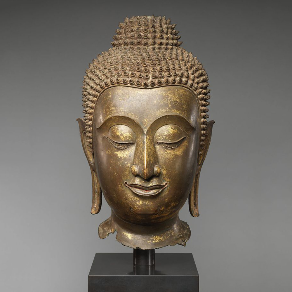 Thai-Buddha-Head