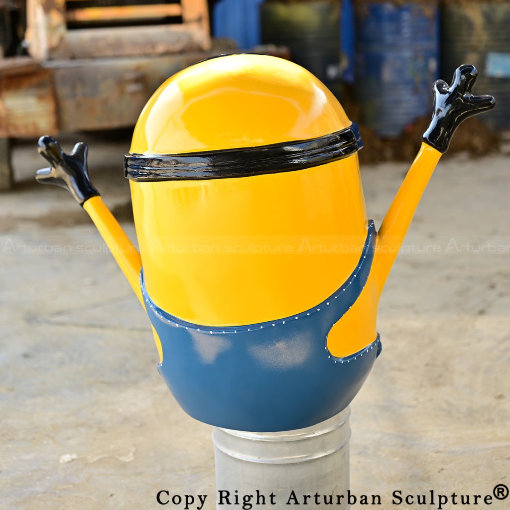Dave the Minion Statue Life Size rear view