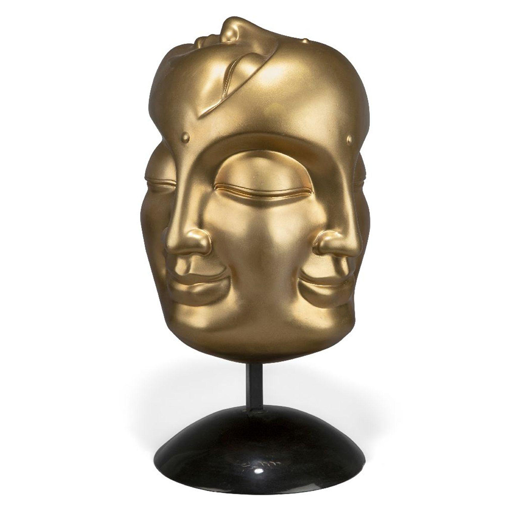 Tête-de-Buddha-Doree
