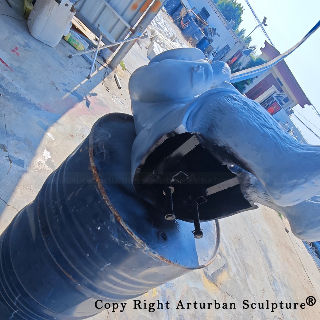 4 Paddington Bear sculpture with internal metal reinforcement