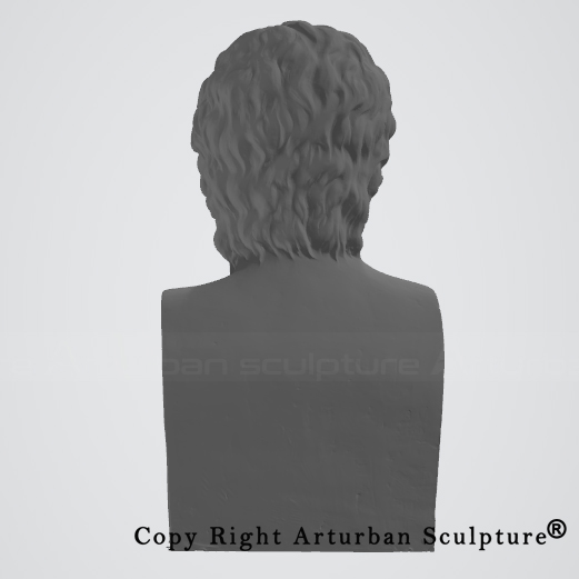 5 3D Design of greek bust statue