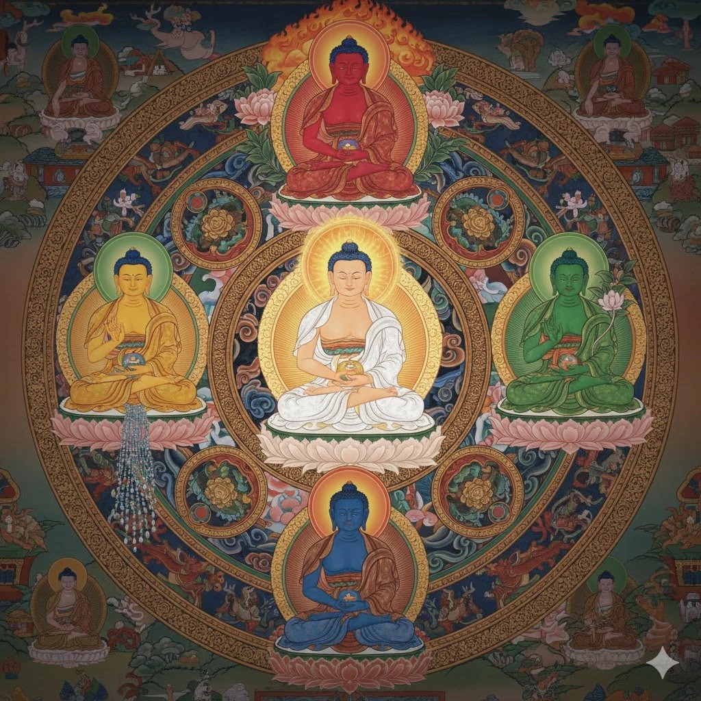 Five Dhyani Buddhas