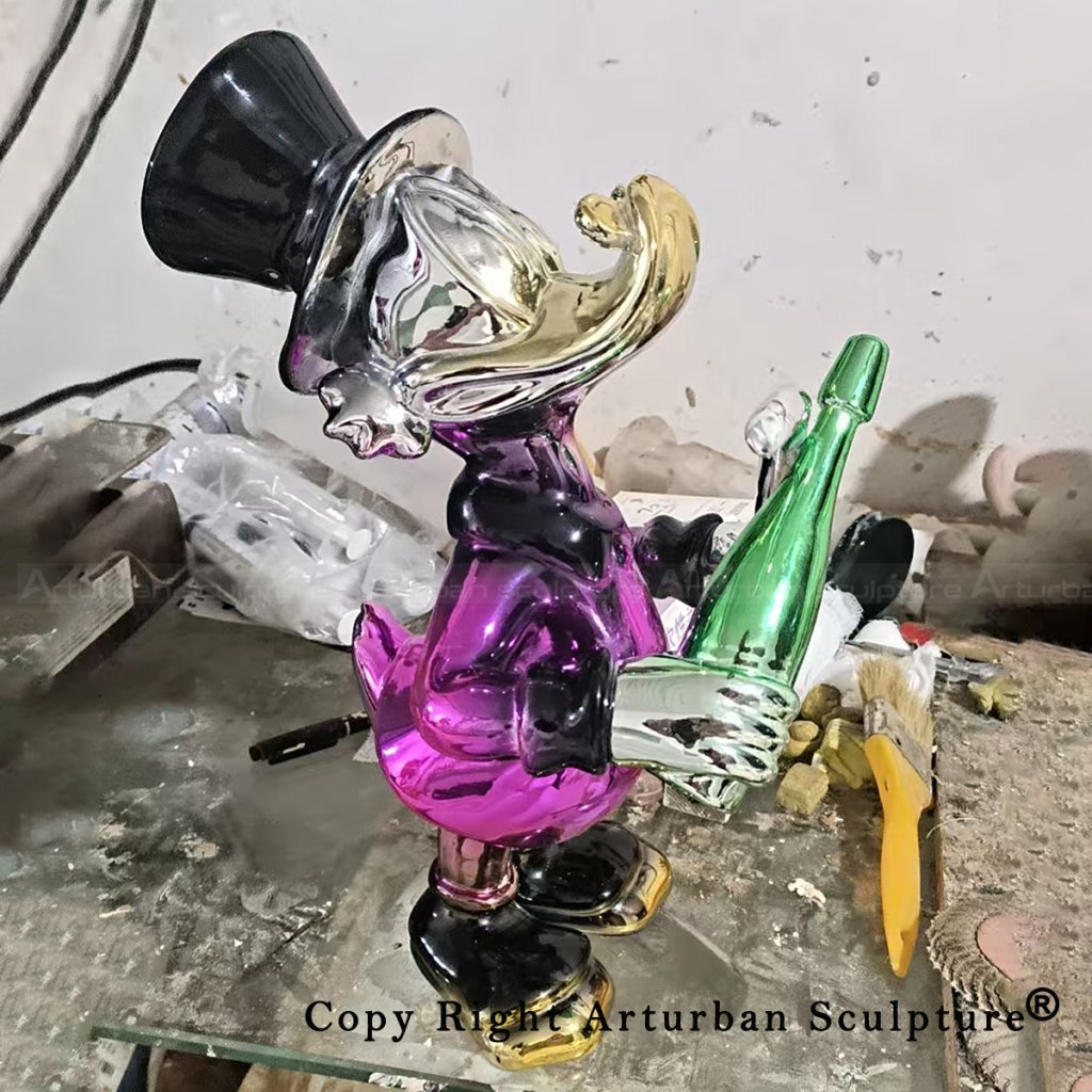 6 Fiberglass Victory Maestro Duck Sculpture
