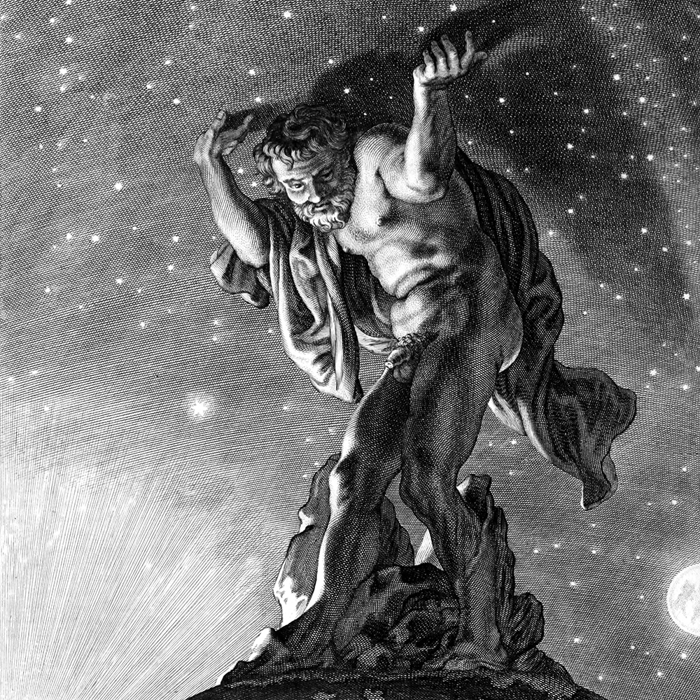 Atlas supporting the heavens