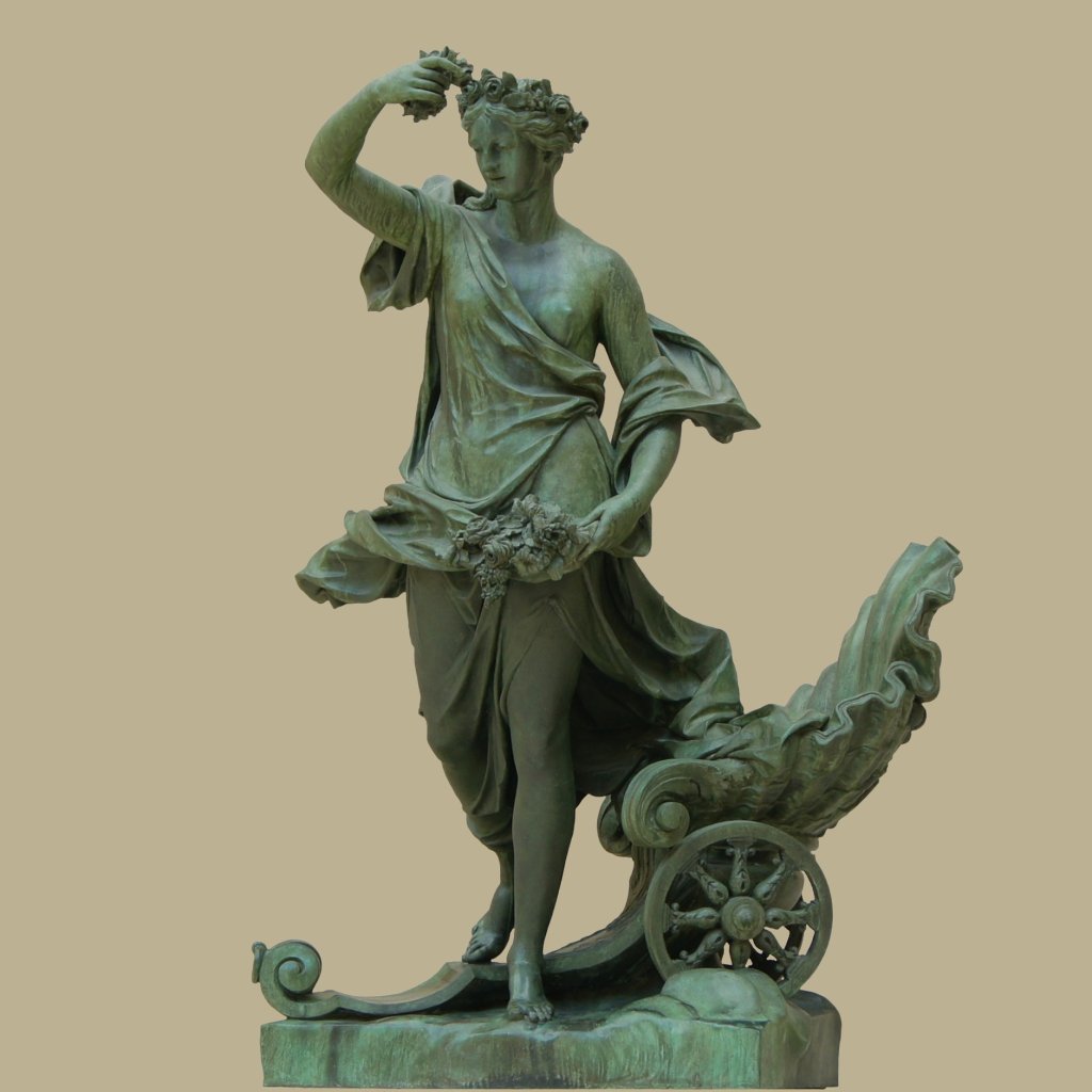 Aurora beside chariot by Philippe Magnier