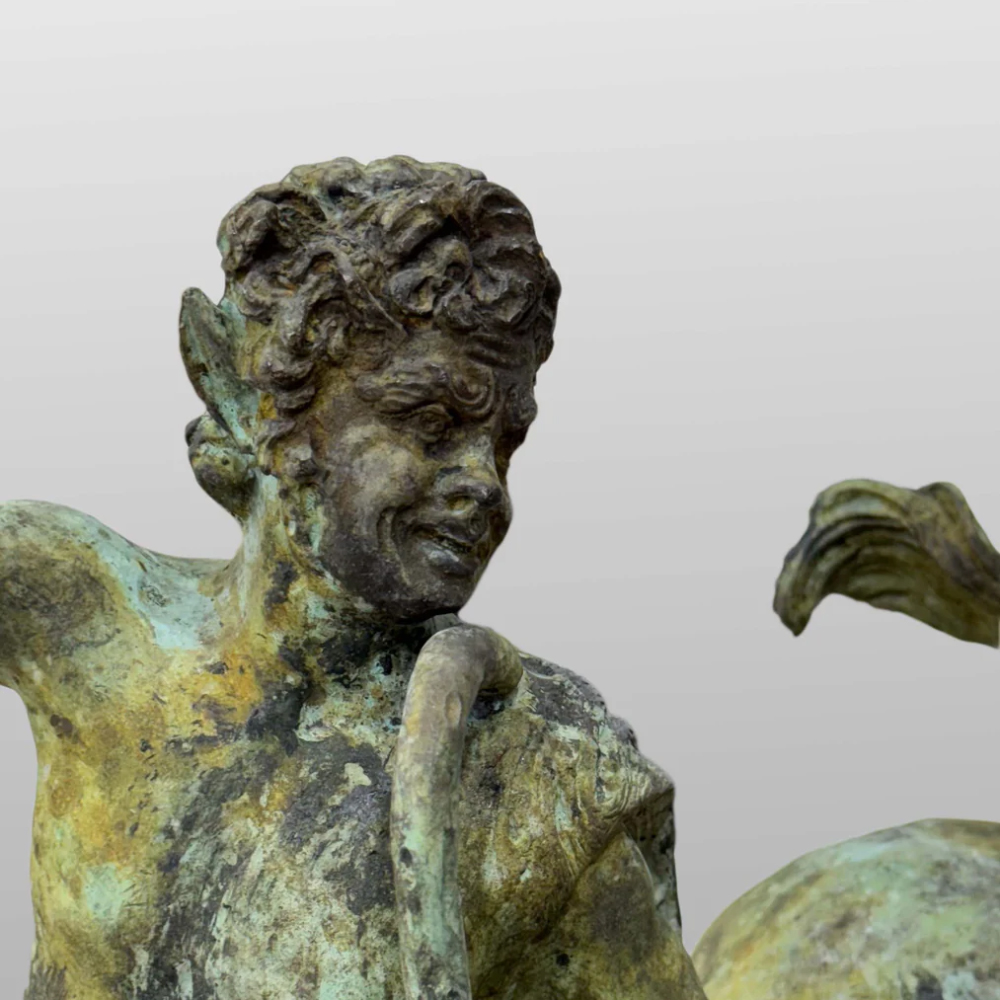 Bronze Centaur statue detail