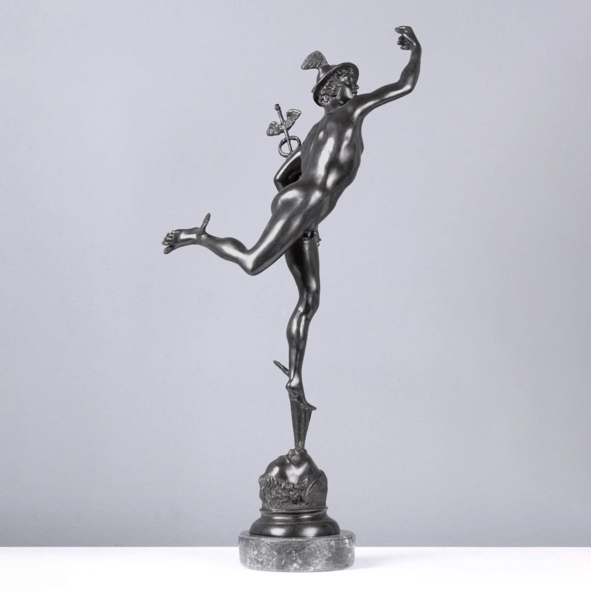 Bronze Mercury sculpture Renaissance
