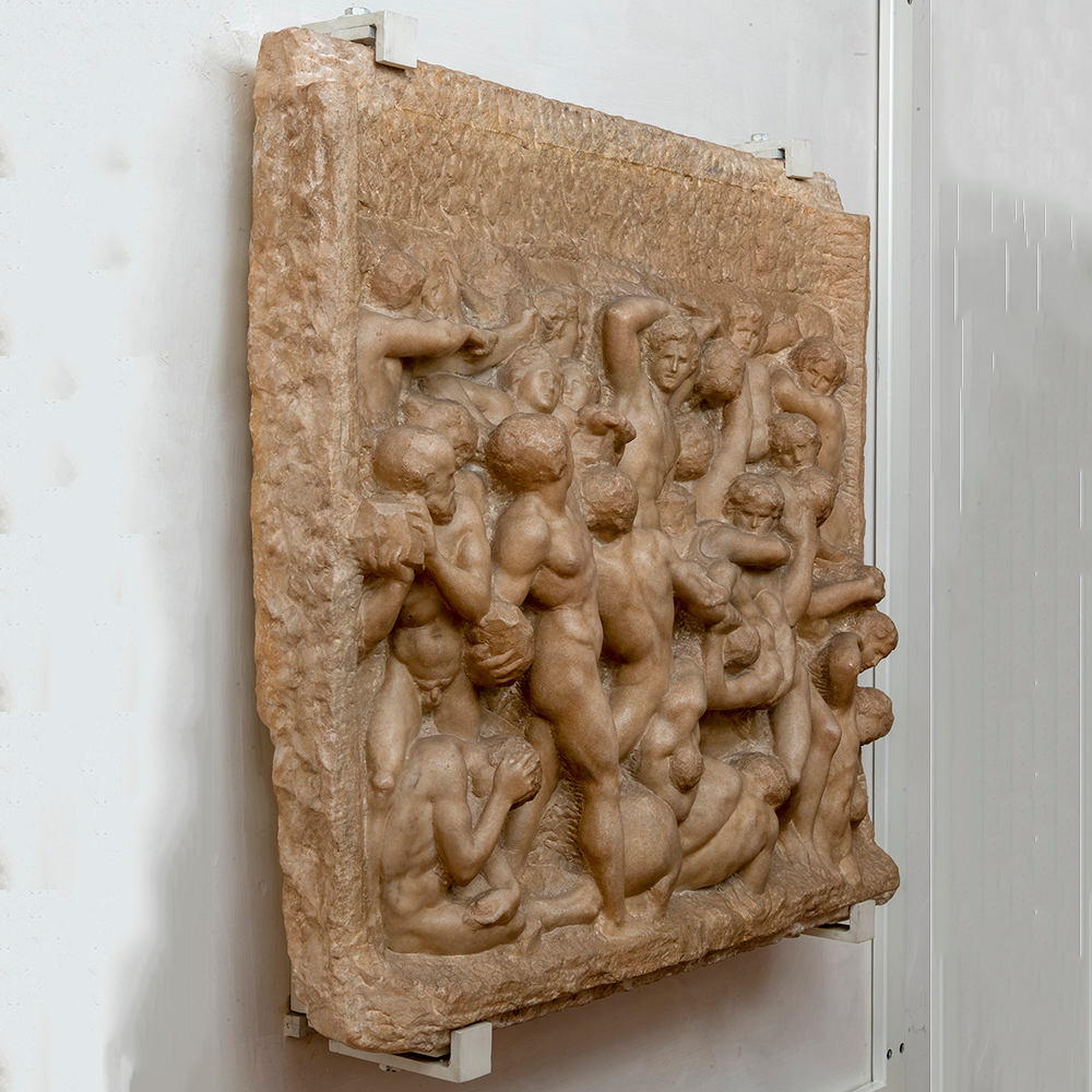 Centauromachia marble battle scene