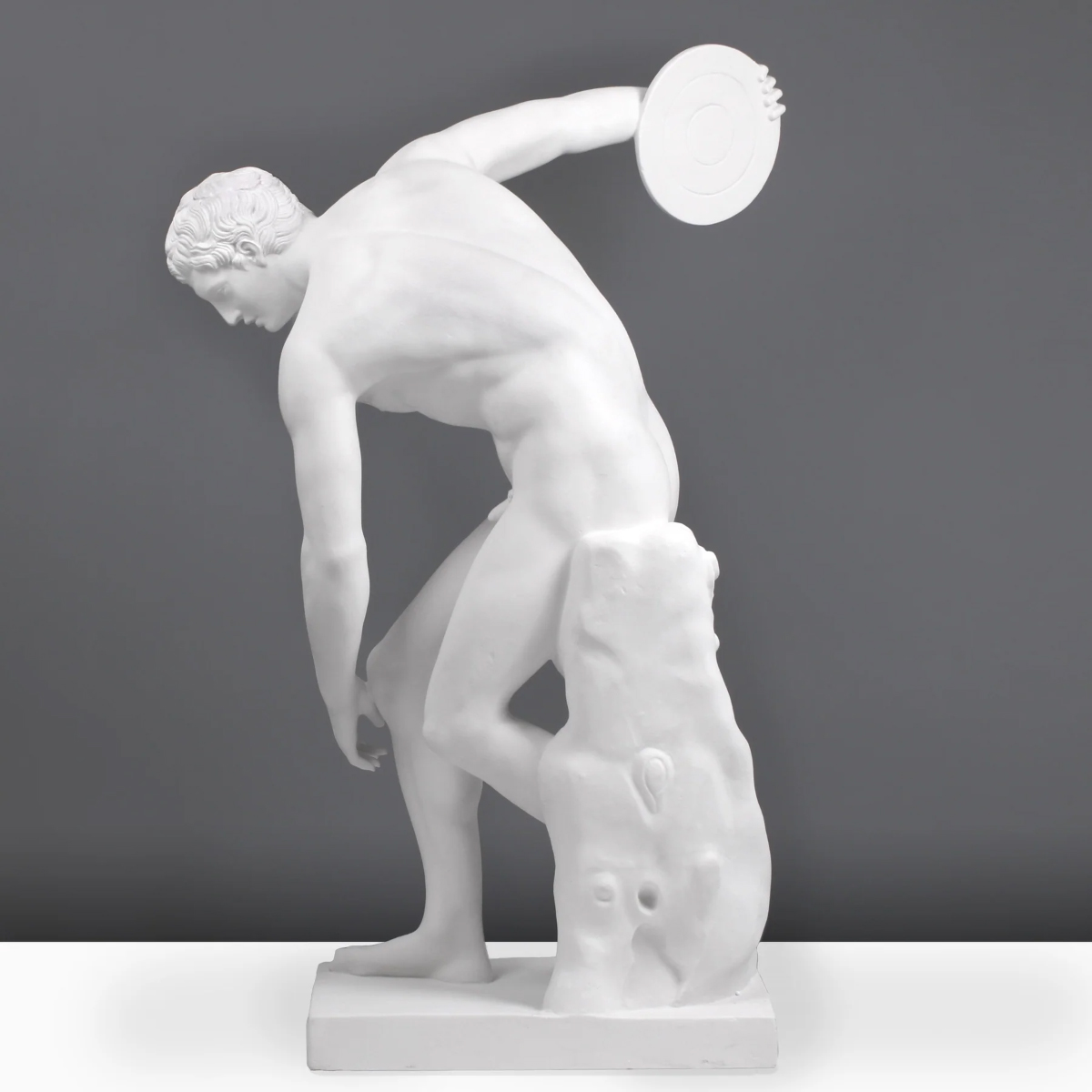 Classic Marble Discus Thrower Statue