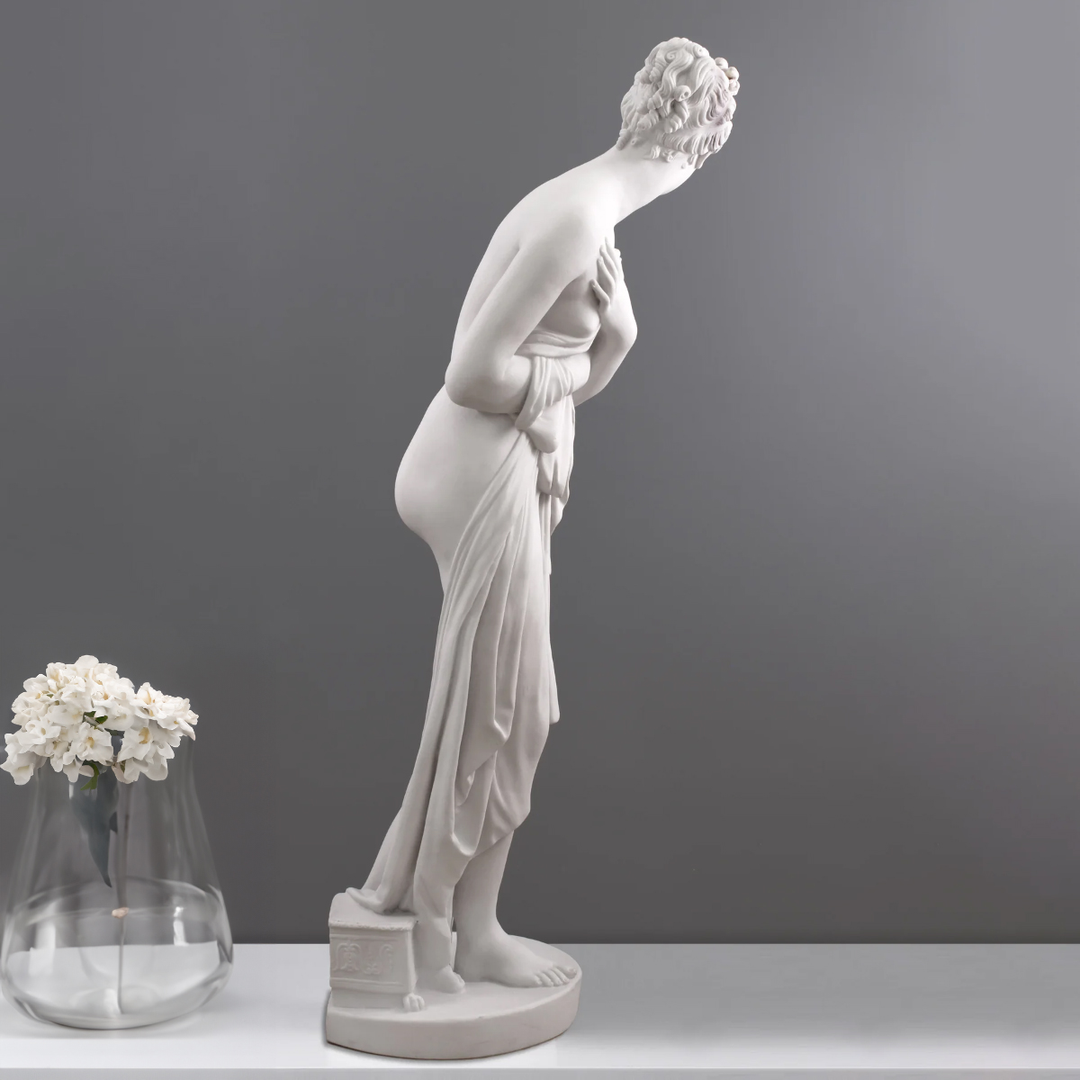 Classical venus italica sculpture in marble