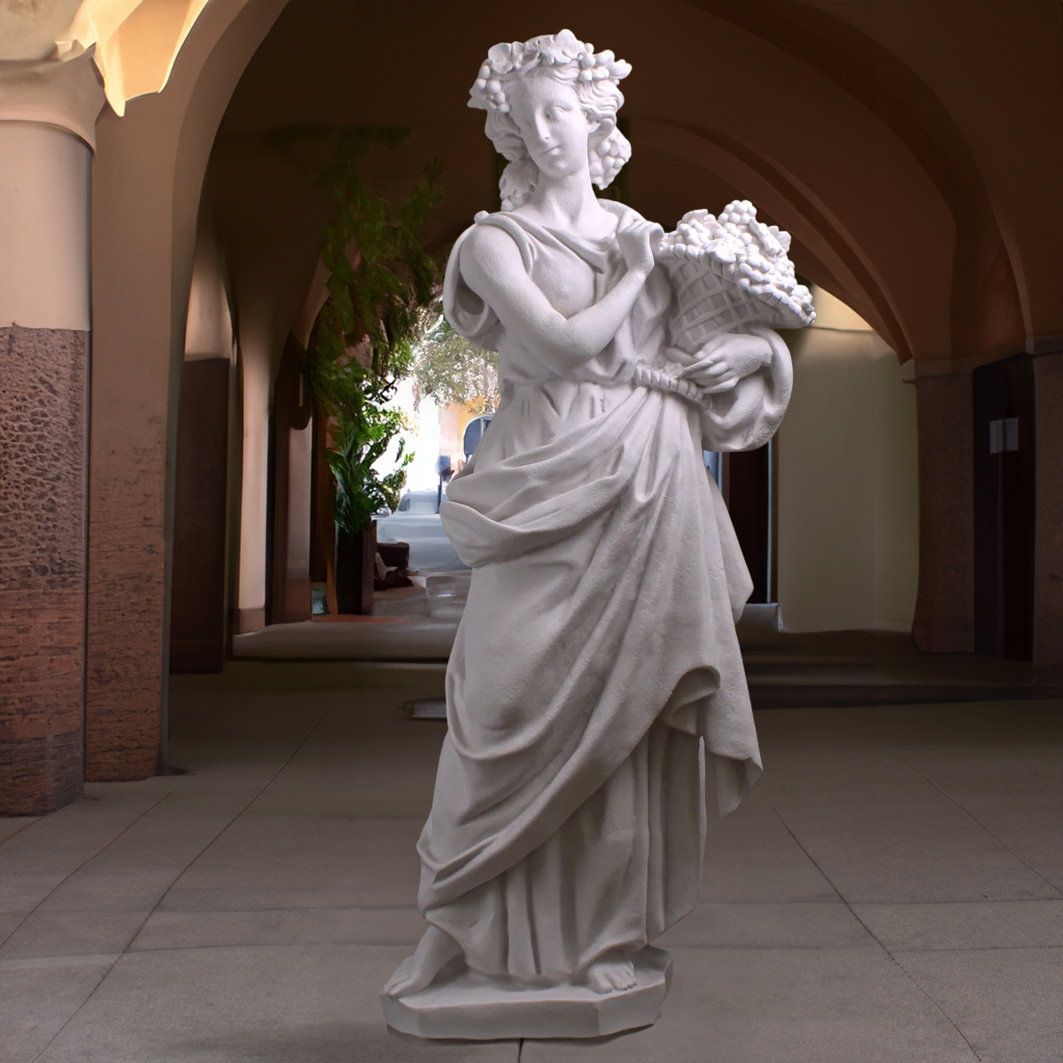 Harvest Goddess Sculpture marble statue