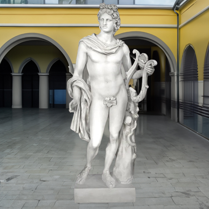 Apollo Marble Statue Greek god sculpture