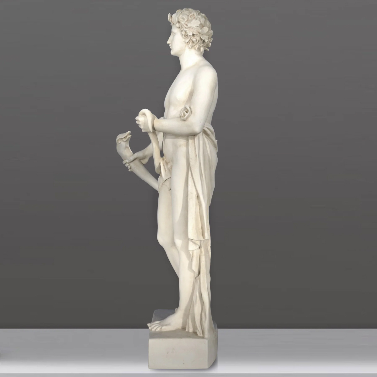 Marble Dionysus Statue for Sale front view