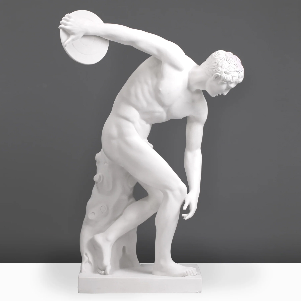 Marble Roman Statue Discus Thrower