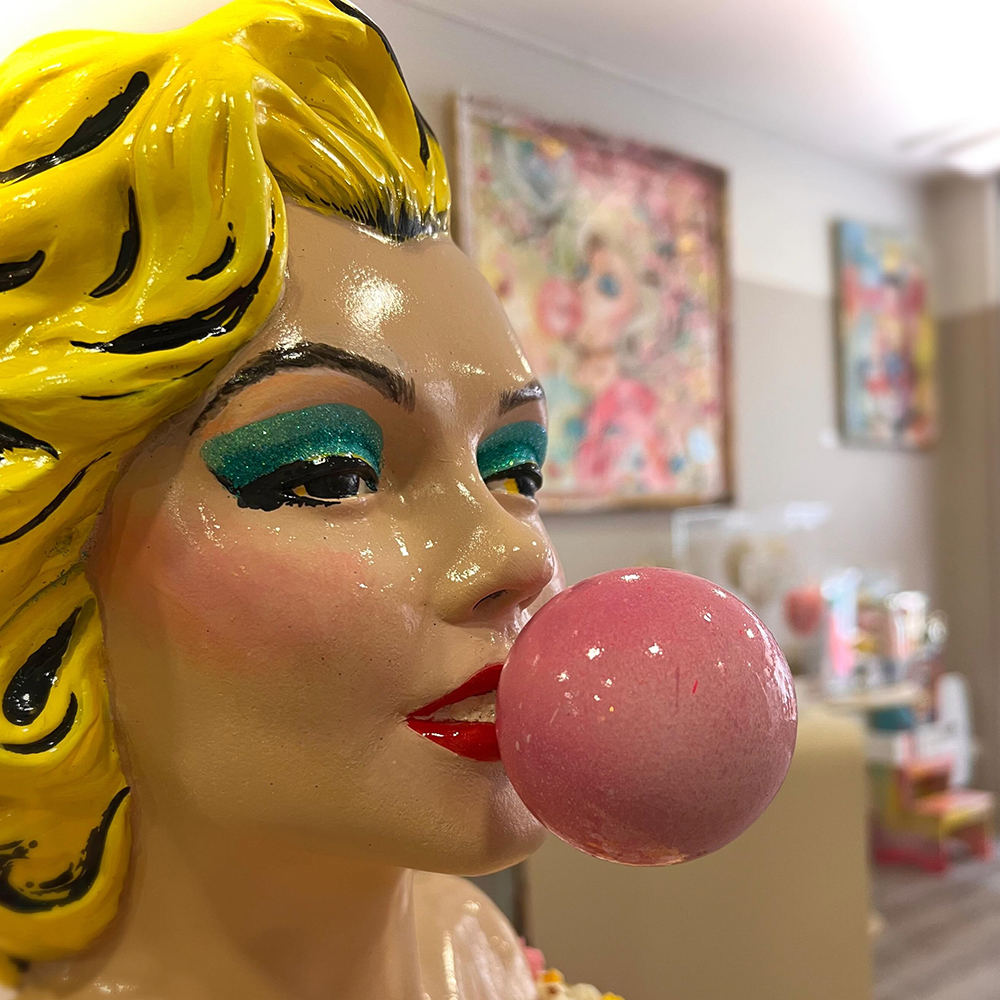 Marilyn Style Pop Art Statue