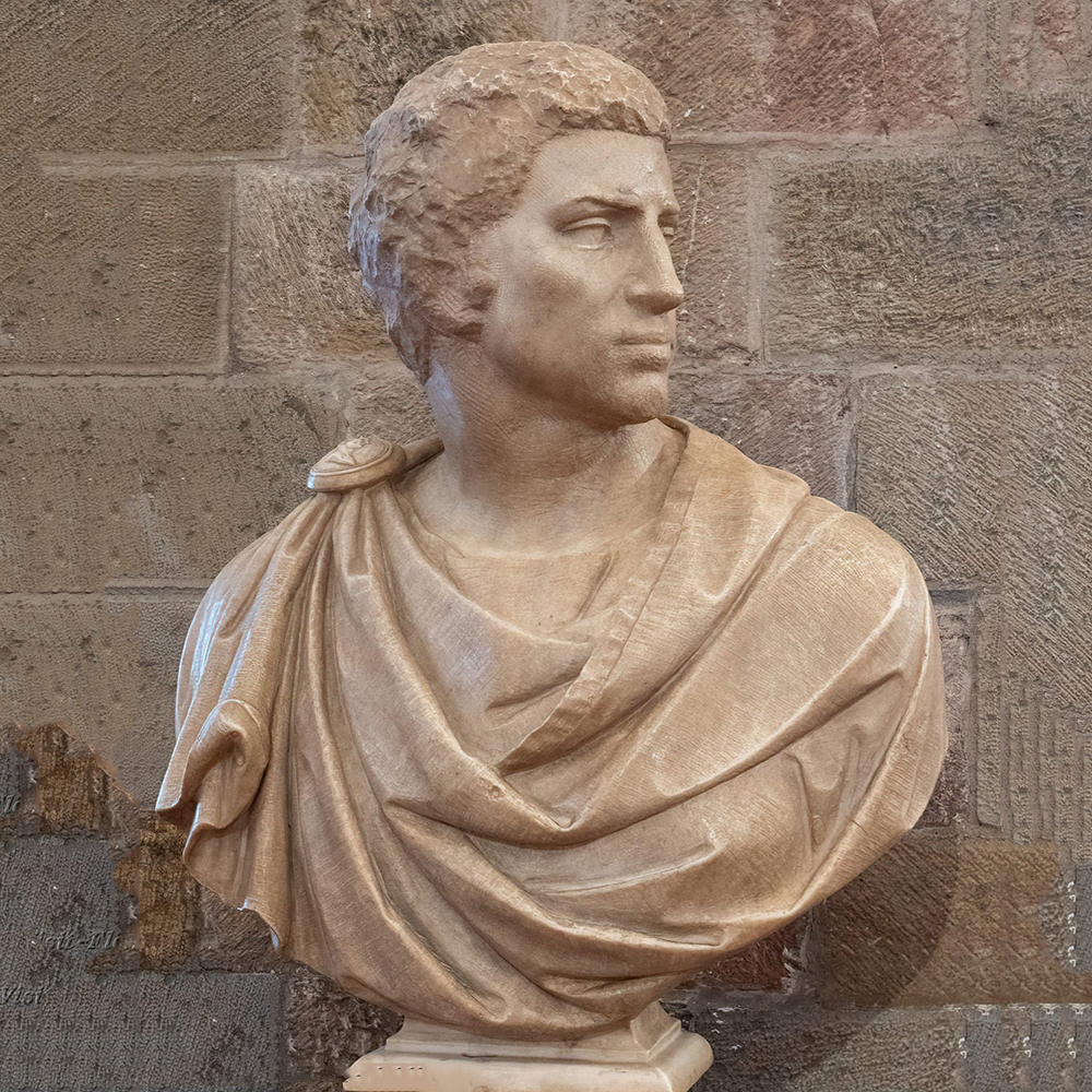 Michelangelo Brutus marble figure