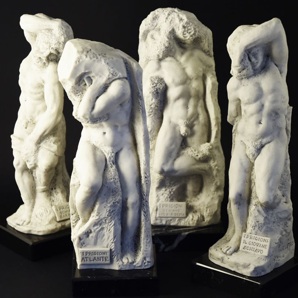 Michelangelo Prisoners sculptures