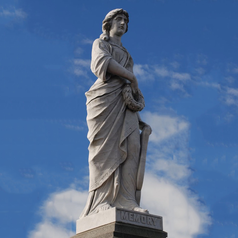 Mnemosyne statue