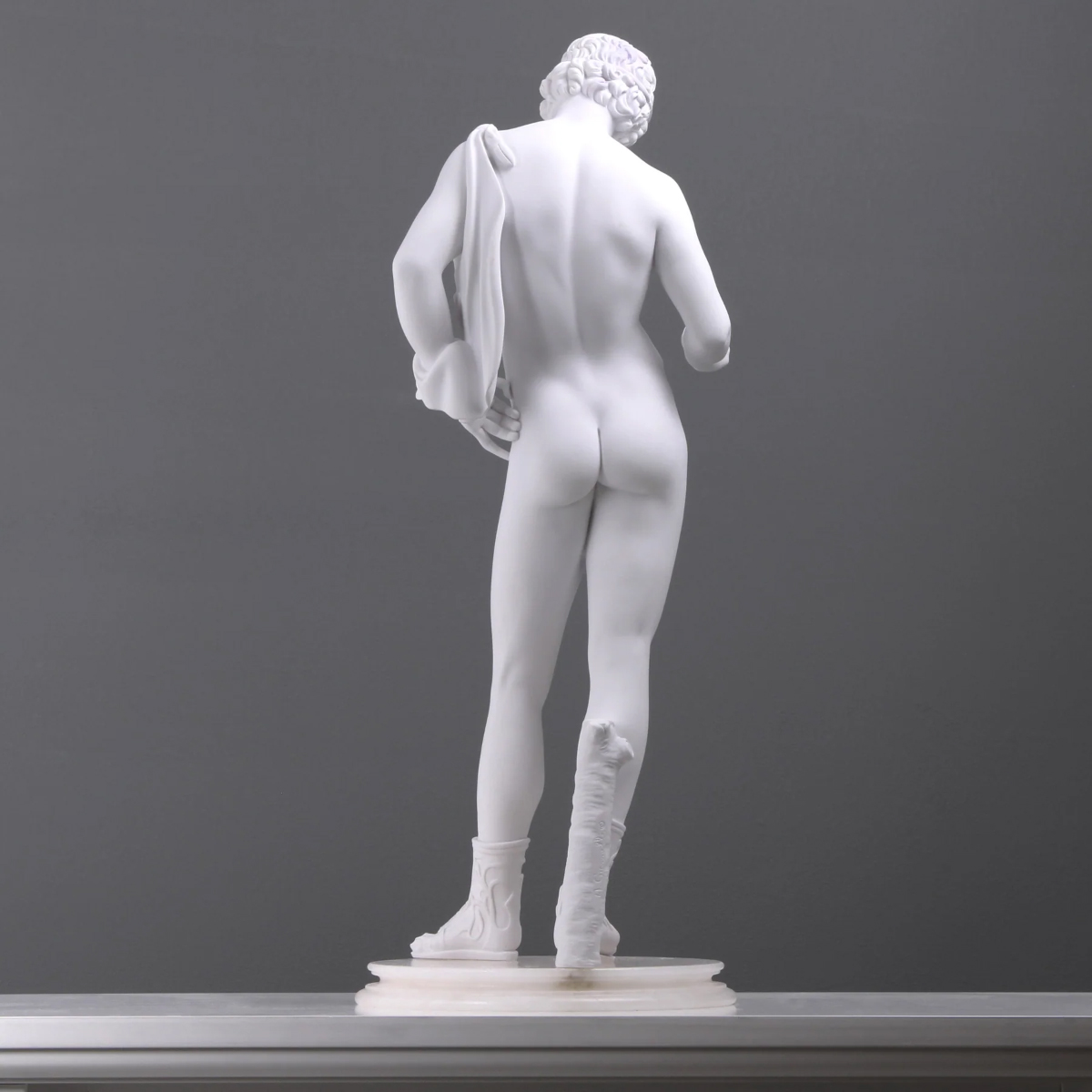 Narcissus Sculpture marble full figure