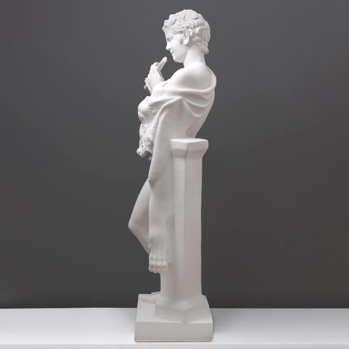 Satyr Garden Statue playing flute