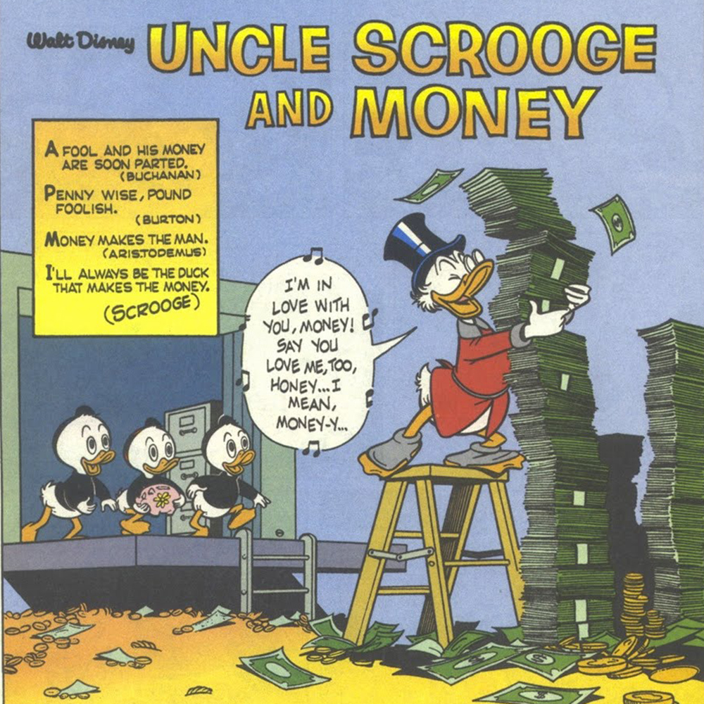 Uncle-Scrooge-and-Money