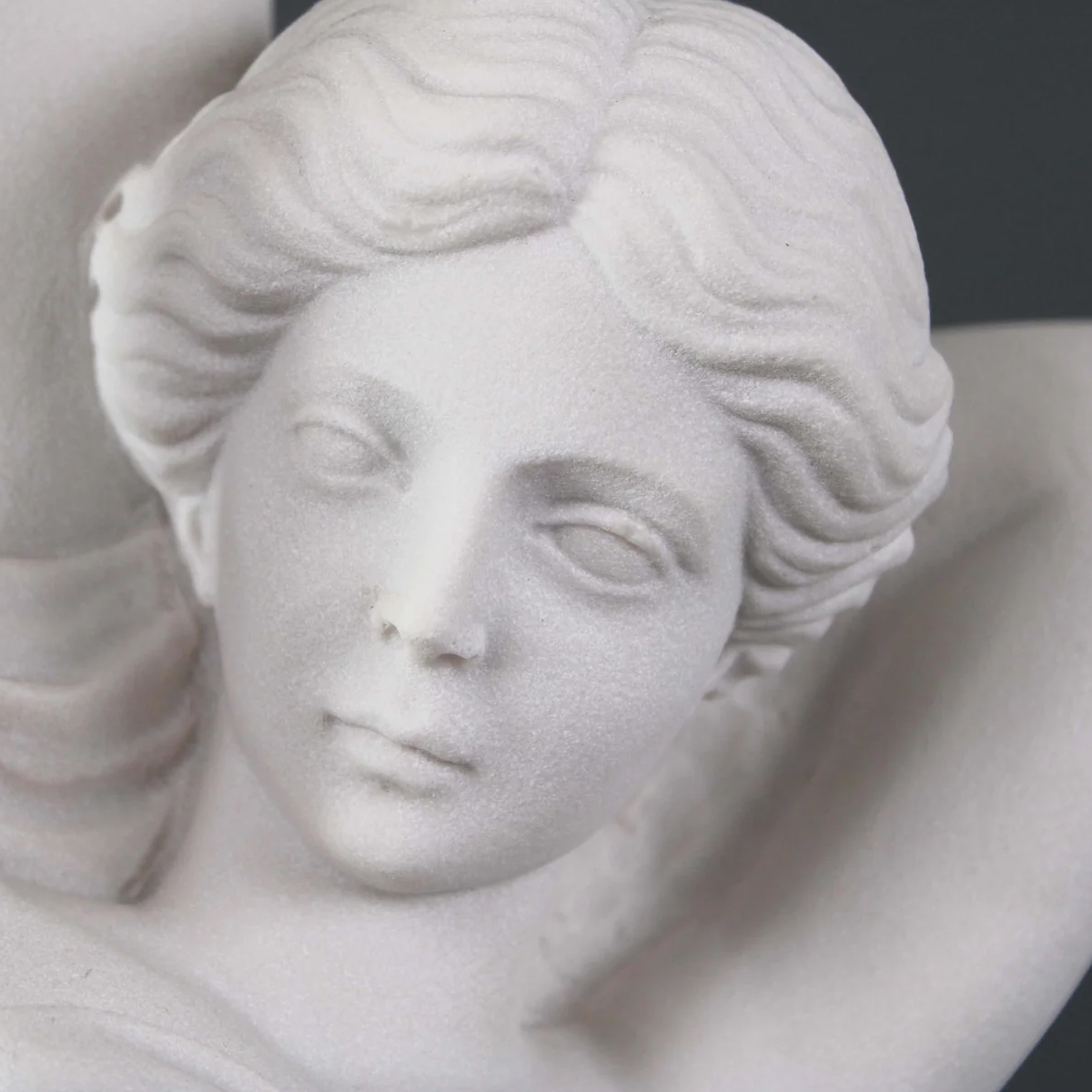 Water Carrier Garden Statue marble detail
