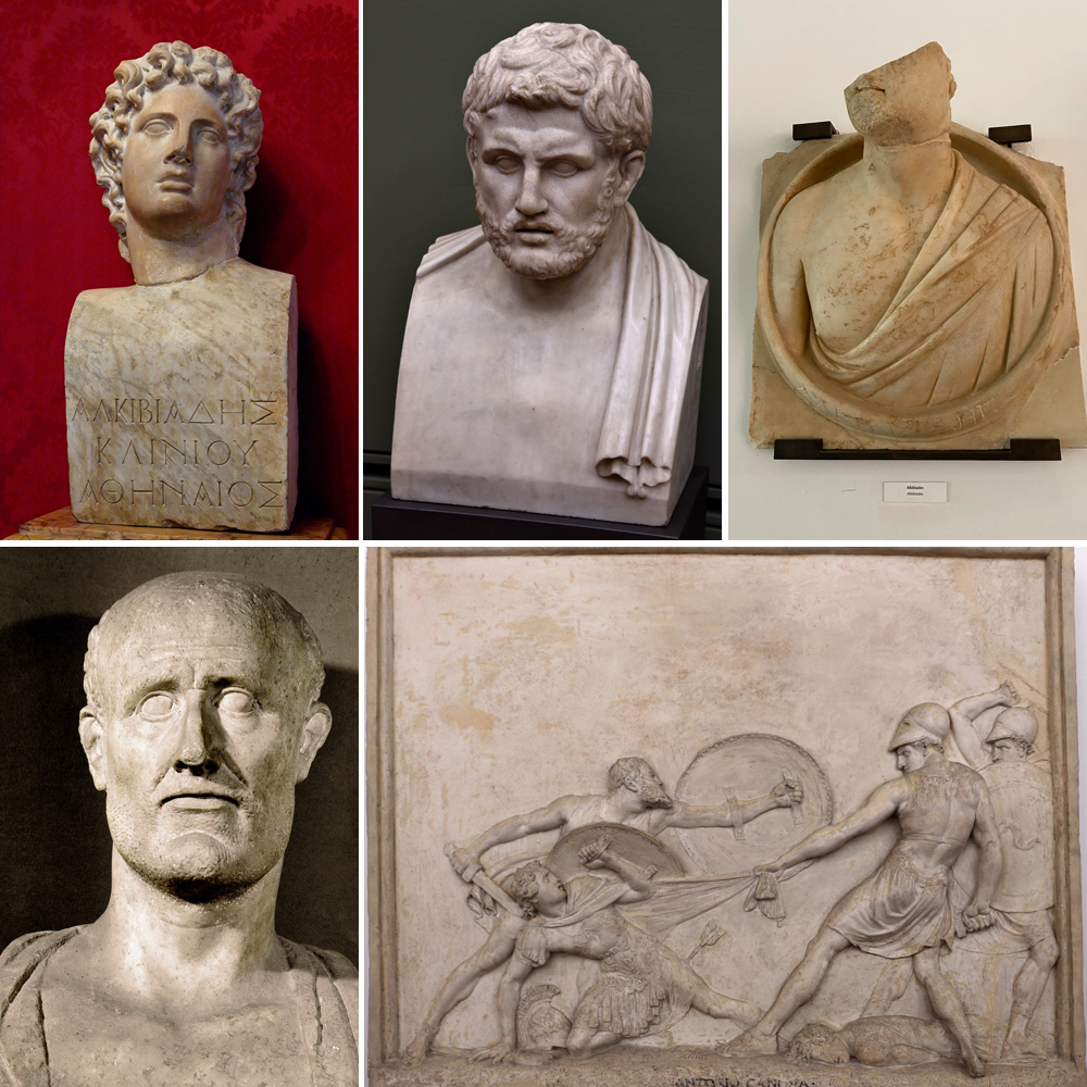 featured image of Alcibiades statues
