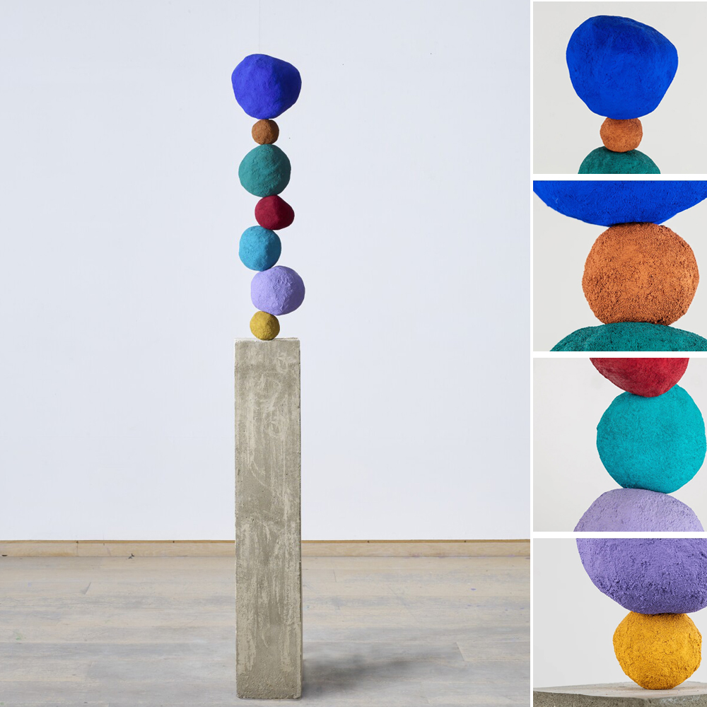 2-Stack 7, Ultramarine Blue