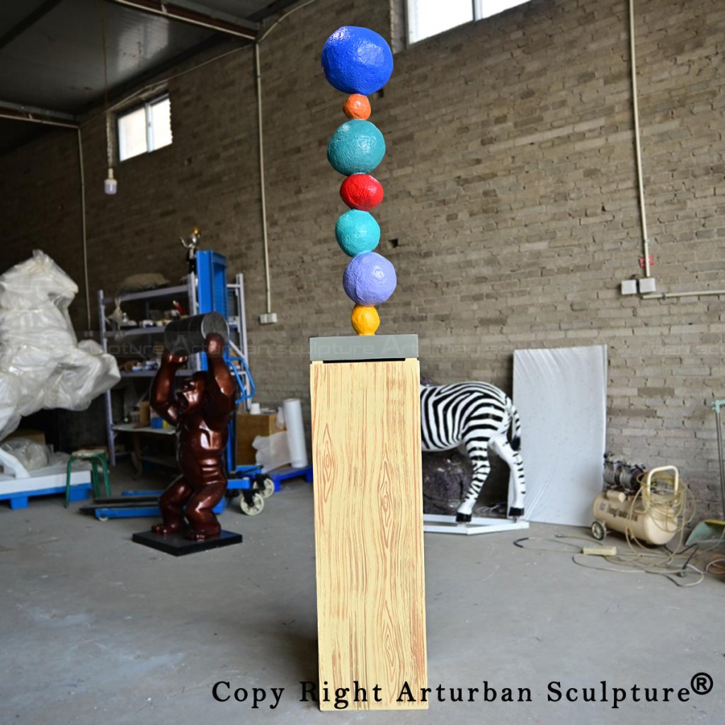 6 Annie Morris for sale lobby art statue2