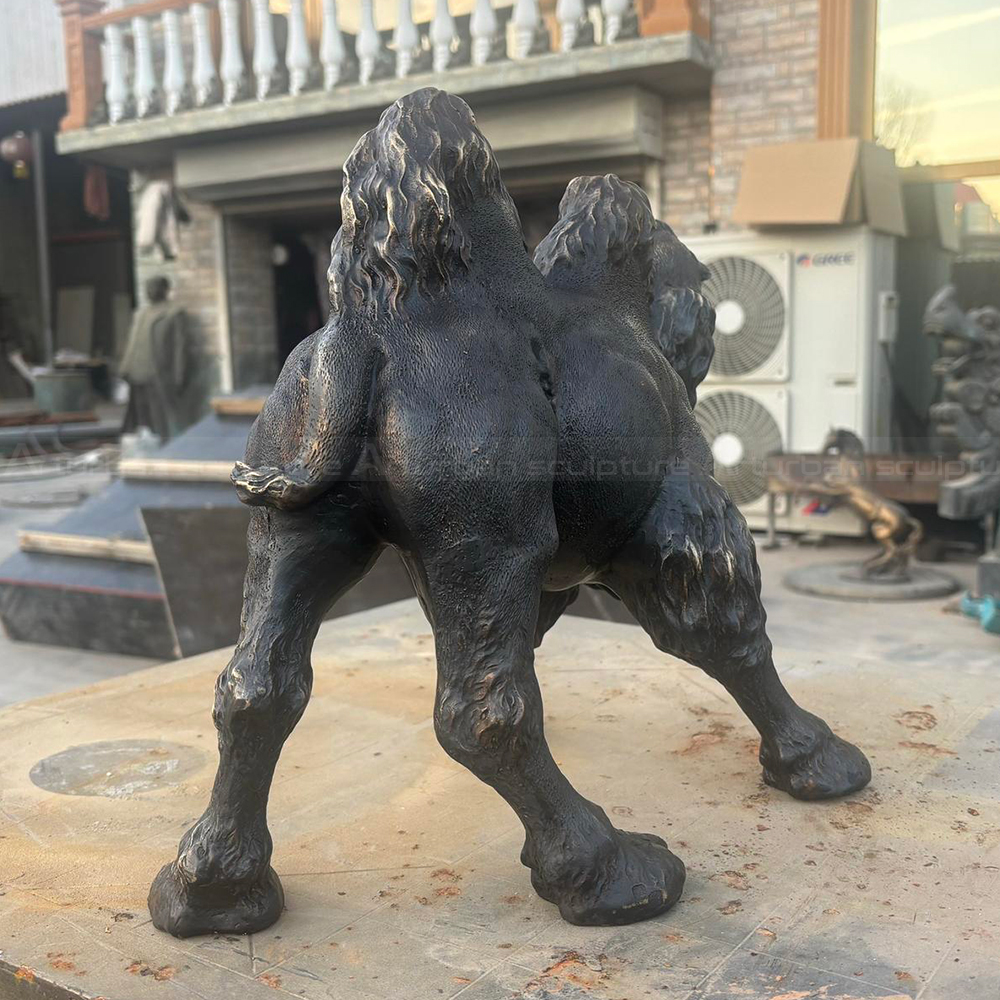 Bronze Camel Statue for Sale frontal pose