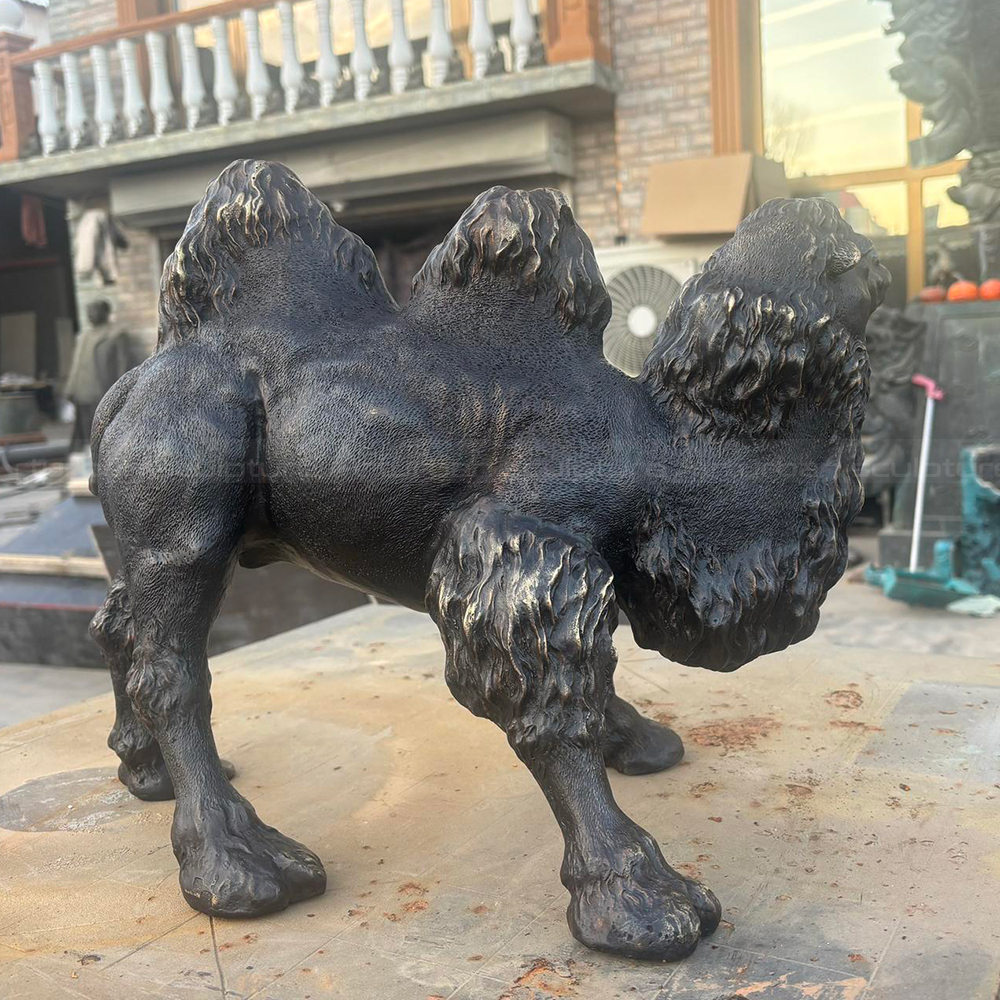 Bronze Camel Statue for Sale side profile