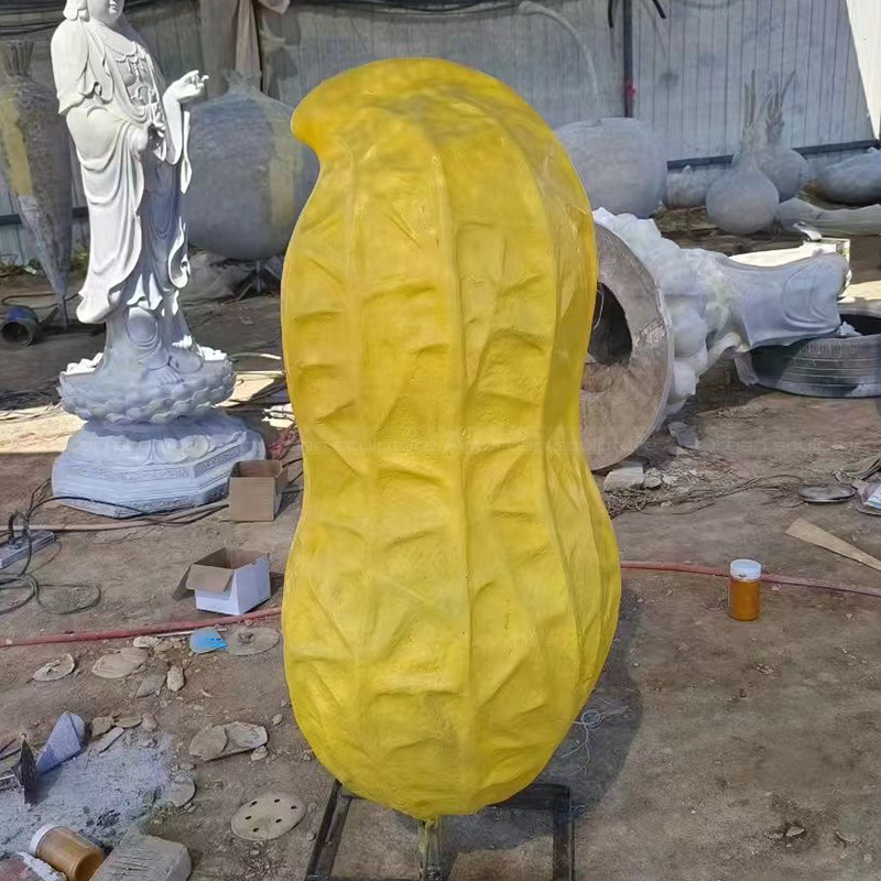 Fiberglass Peanut Sculpture outdoor display