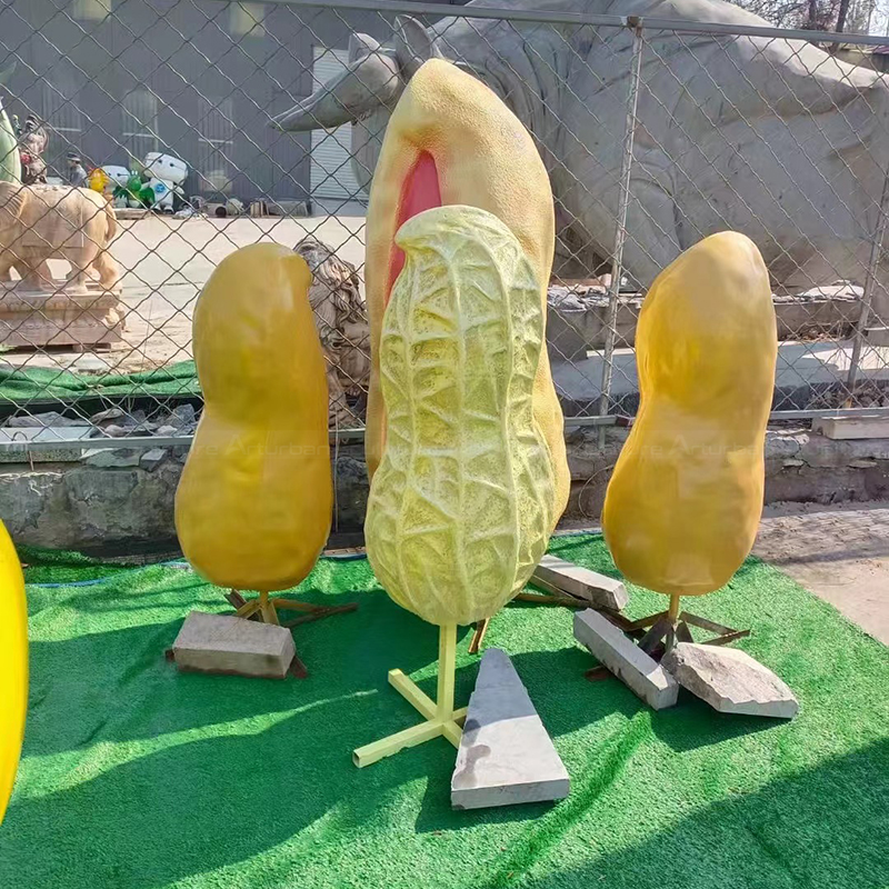 Peanut Sculpture fiberglass collection set