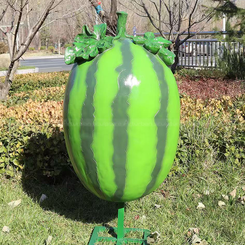Watermelon Garden Statue fiberglass lawn art