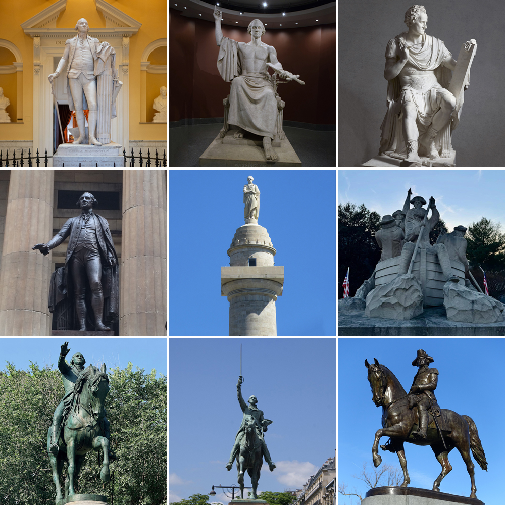 featured image of George Washington Statues