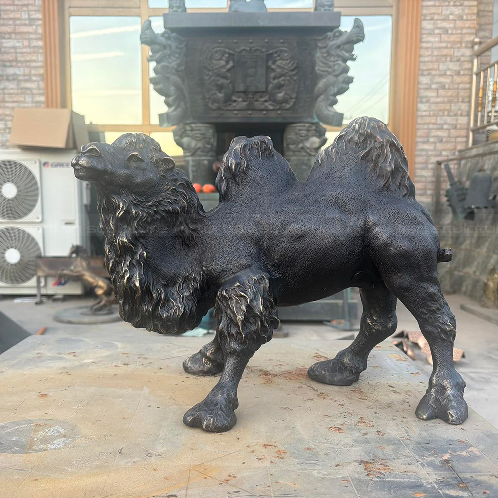large Bronze Camel Statue for Sale