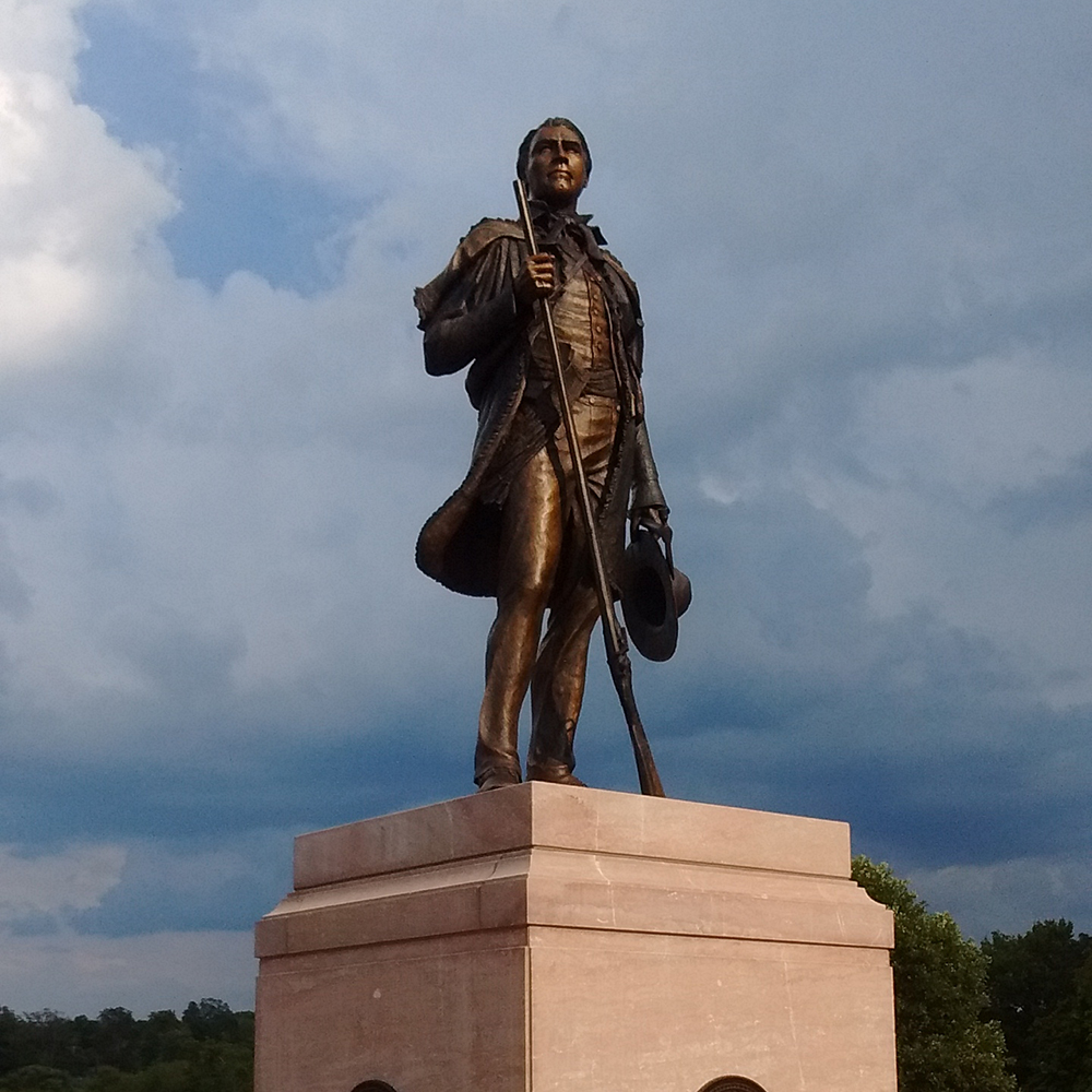 Sam Houston Statue Marker