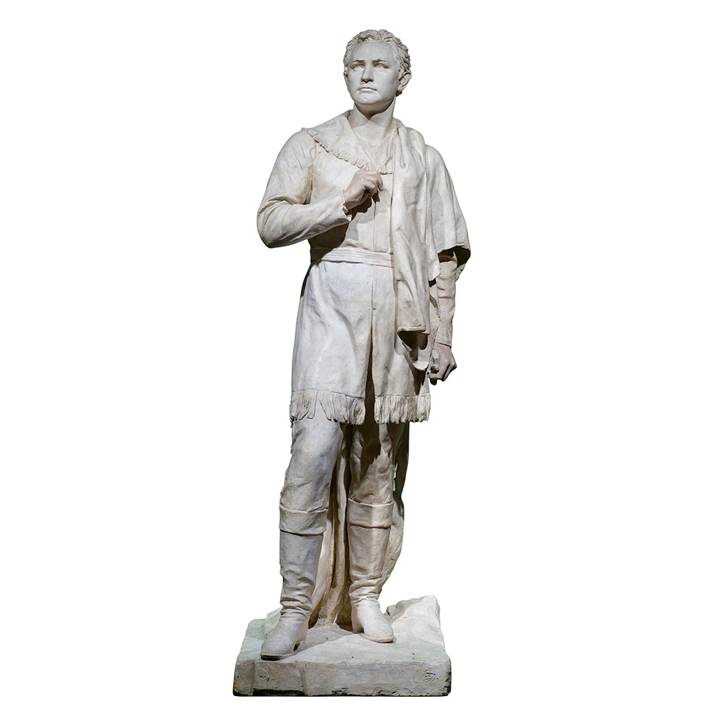 Sam Houston statue in Texas Capitol interior