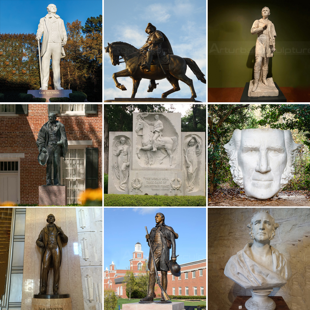 Top 9 Famous Sam Houston Statues and Monuments
